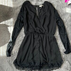 Black Gianni bini romper